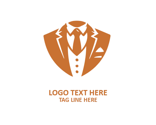 Pinstripe Man Dress Logo