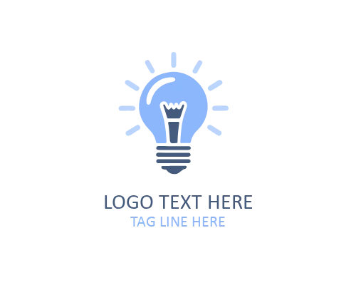 Pixel Idea Bulb Tech Logo