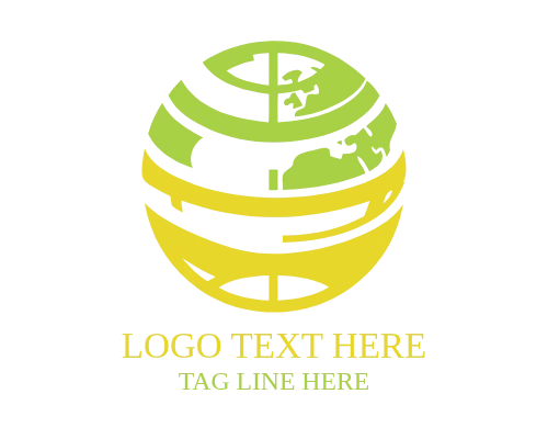 Planet Grid Abstract Logo