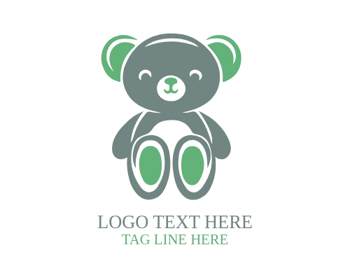 Playful Baby Mascot Logo