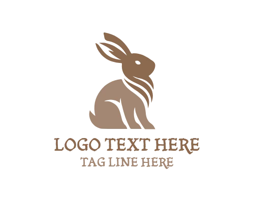 Playful Bunny Logo