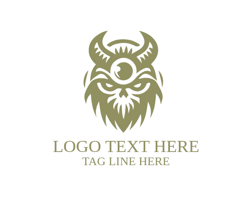 Playful Creature Monster Logo