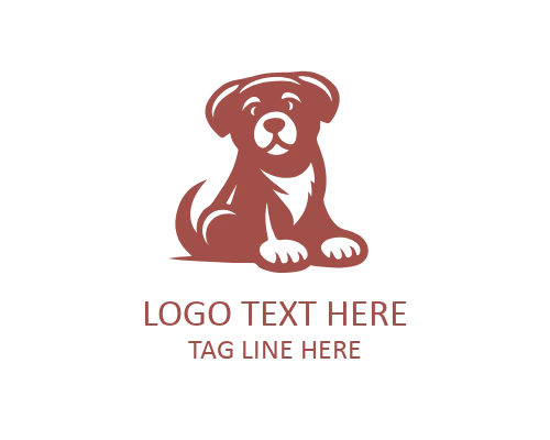 Playful Doggy Mascot Logo