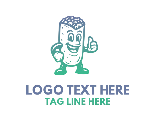 Playful Mexican Food Mascot Logo