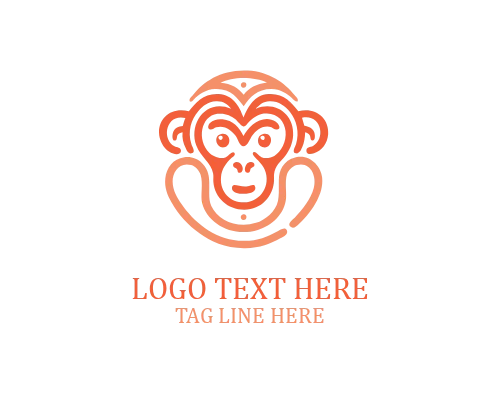 Playful Monkey Logo
