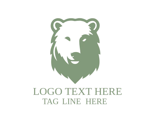 Playful Polar Bear Cub Logo for Family-Friendly Brands
