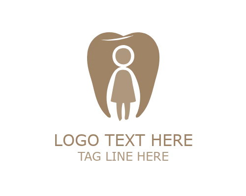 Playful Tooth Paediatric Dentistry Logo for Kids Dental Care
