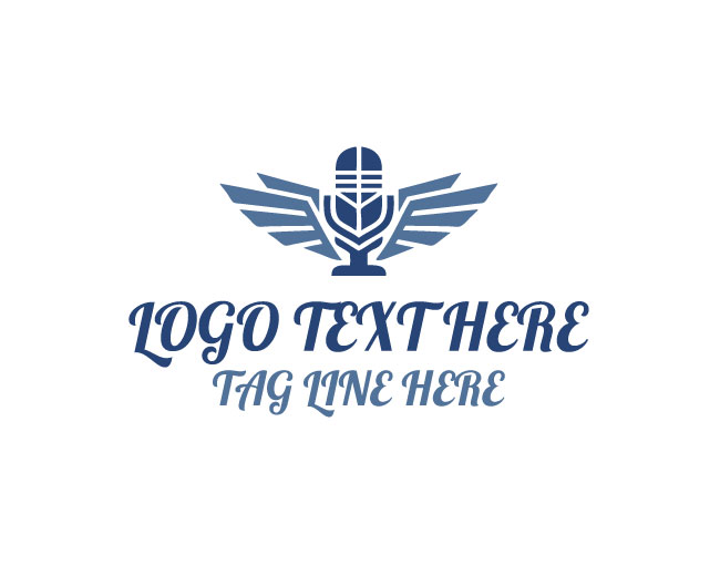 Podcast Wing Bubble Logo