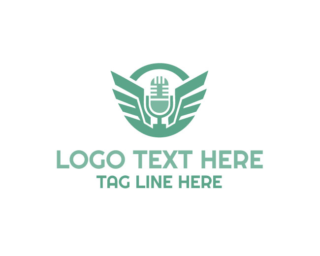 Podcast Wing Compass Logo