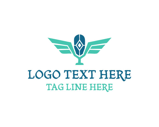 Podcast Wing Wave Logo