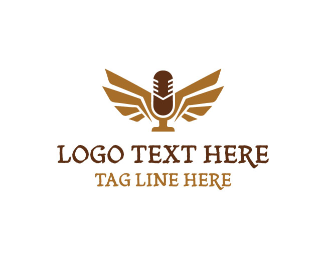 Podcast Wings Conversation Logo