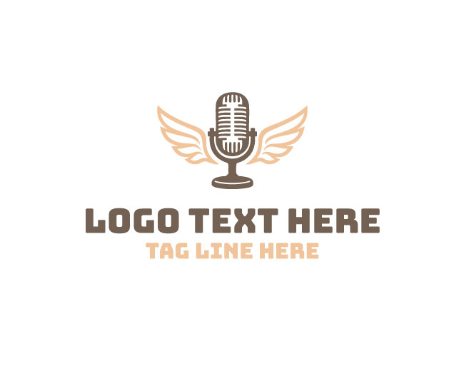 Podcast Wings Frequency Logo