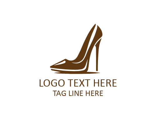Poise Heel Logo for Graceful Women Brands
