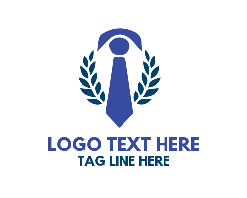  Polka Dot Tie Stylish Logo