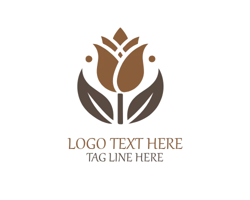 Poppy Flower Logo for Creative, Artistic, and Lifestyle Brands