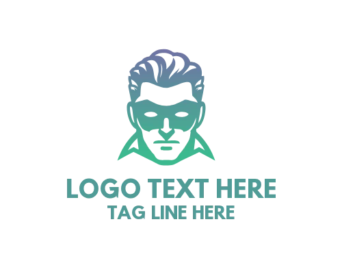 Power Hero Silhouette Logo