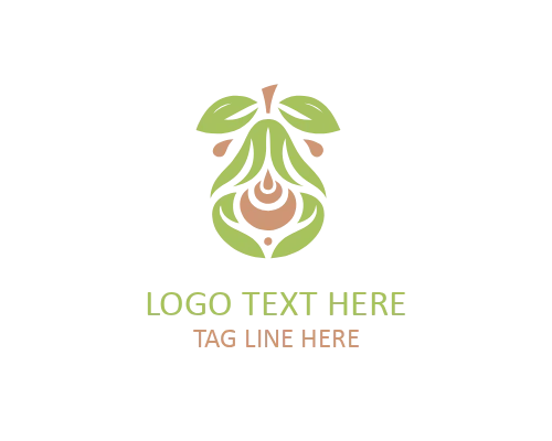 Premium Abstract Pear Logo