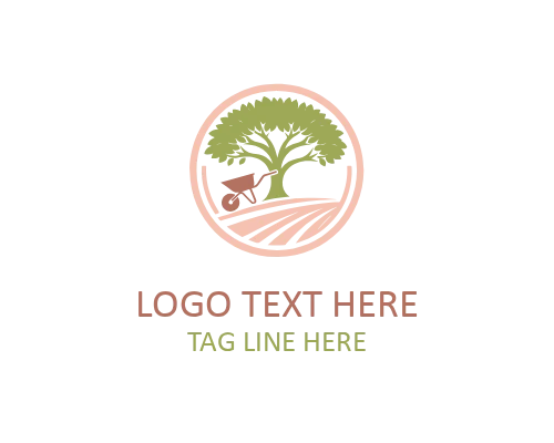 Premium Barrow Gardening Logo for Professional Landscaping and Garden Services