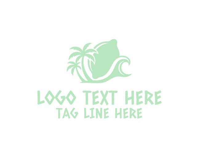  Premium Beach Citrus Logo