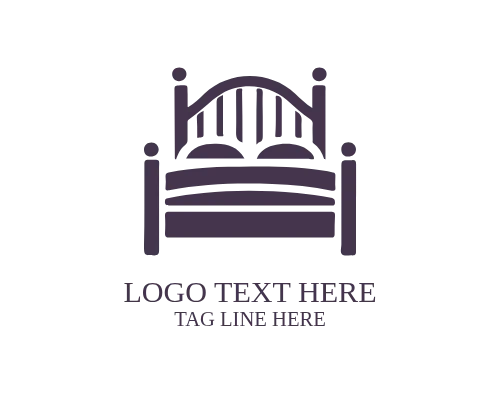  Premium bed Furniture Logo