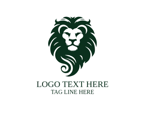 Premium Brand System Lion Logo