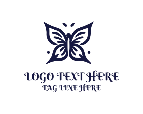 Premium Butterfly Logo