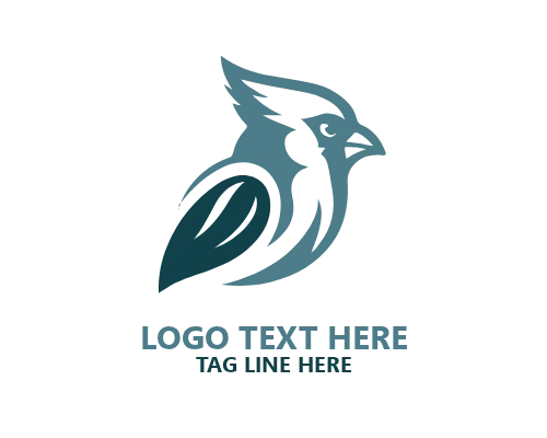 Premium Cardinal Bird Logo