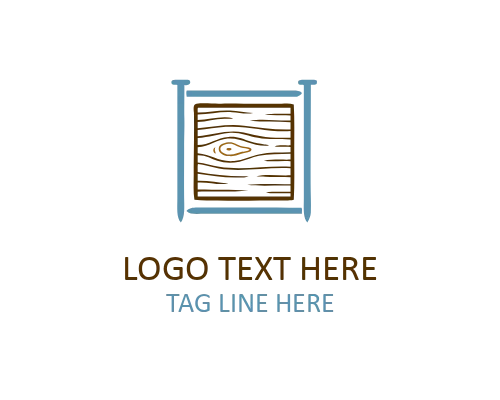 Premium Carpentry Logo for Professional Woodworking and Luxury Furniture Brands