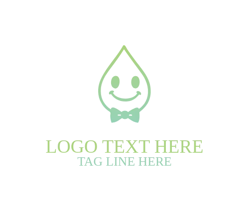 Premium Drop Mascot Logo