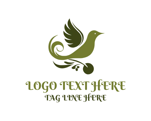 Premium Elegant Bird Logo