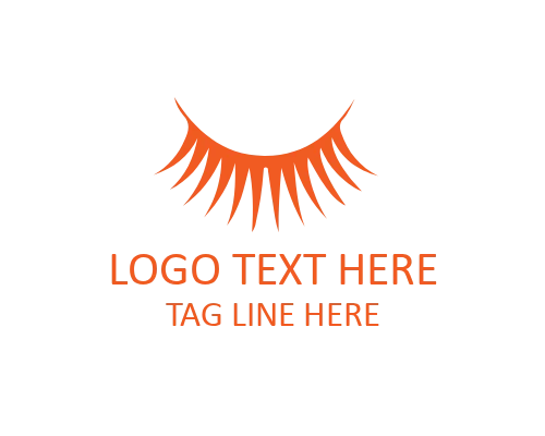 Premium Eyelash Salon Beauty Logo