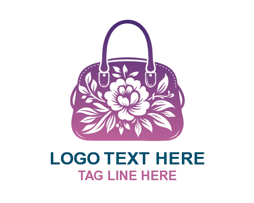  Premium Fashion Purse Logo
