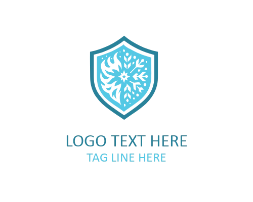 Premium Fire and Ice Logo for Luxury Branding and High-End Identity