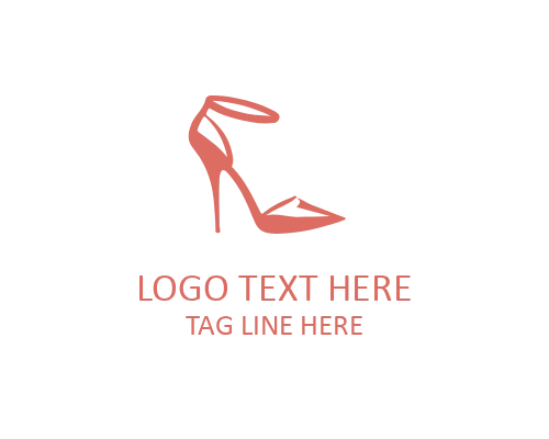 Premium Heels Footwear Brand Logo