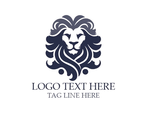 Premium Icon Elegant Lion Logo