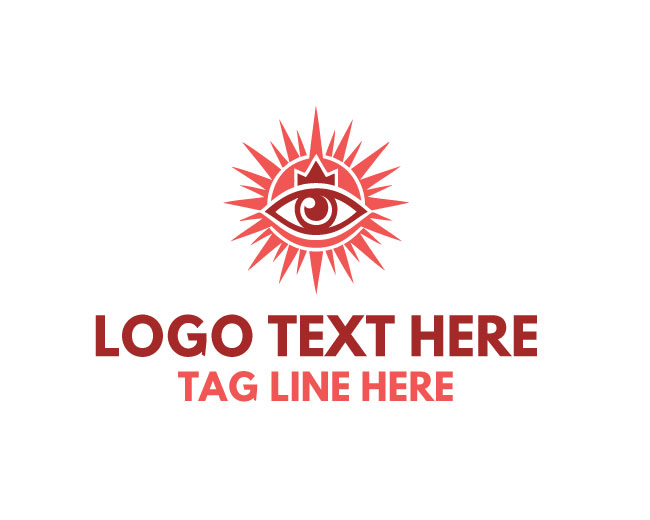 Premium Insight Sun Eye Logo