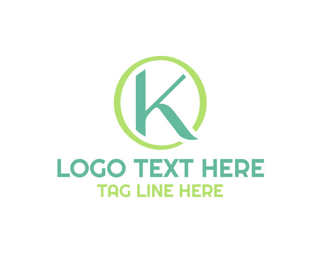 Premium K Monogram Logo