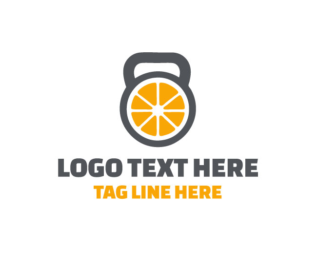  Premium Kettlebell Citrus Logo