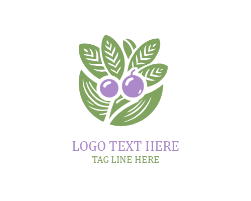 Premium Leaf Açaí Logo