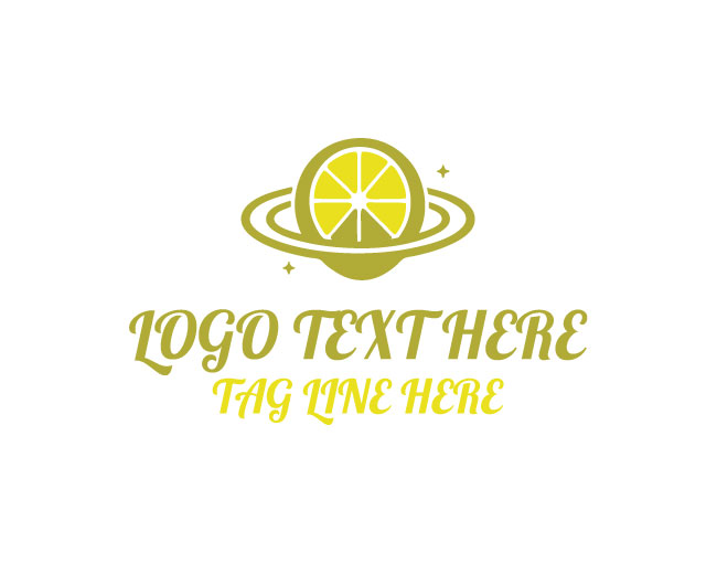 Premium Lemon Cosmos Logo