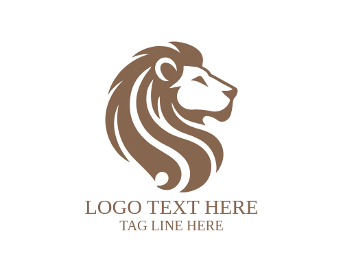 Premium Lifestyle Elegant Lion Logo