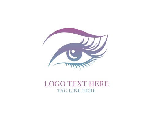 Premium Line Eye Lashes Logo