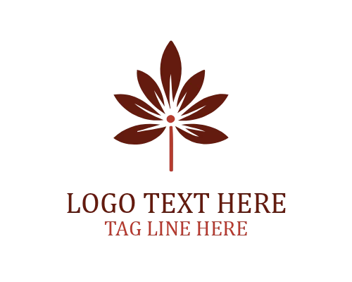 Premium Linear Floral Logo