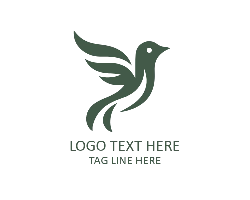 Premium Love Bird Logo for Luxury Identity