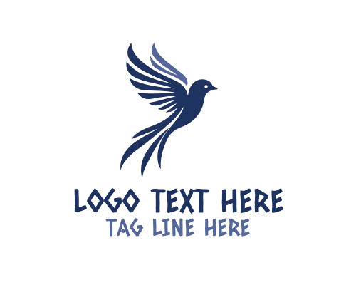 Premium Minimal Bird Logo