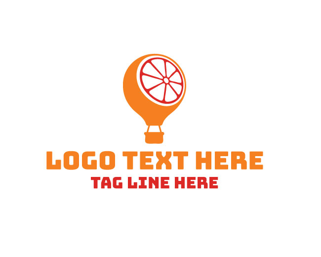 Premium Orange Celebration Logo