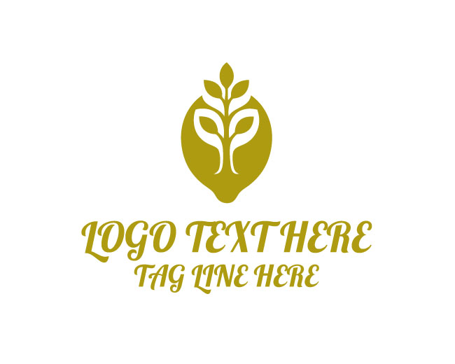 Premium Orchard Lemon Logo