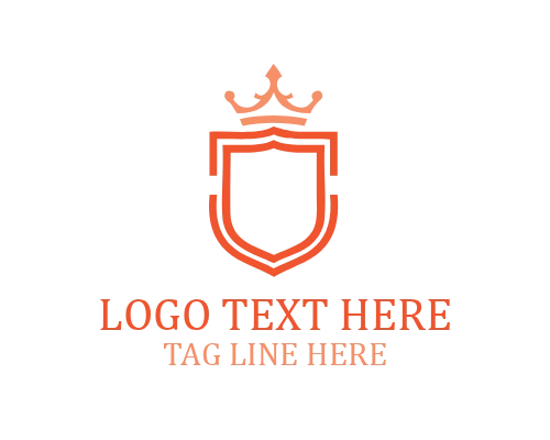 Premium Royal Shield Logo