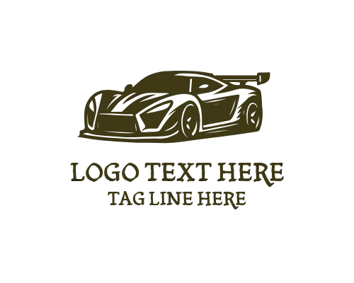 Premium Sports Car Logo