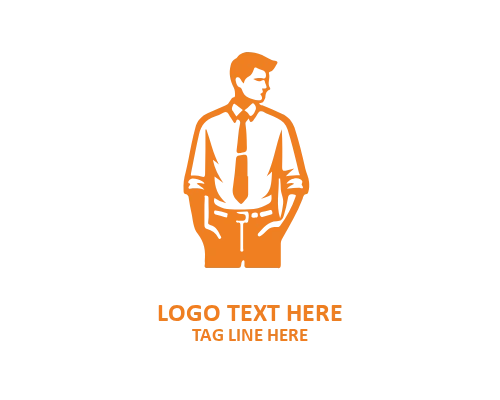 Premium Suit Shield Logo